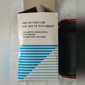 Deluxe Lens Case For Up To 6 Inches Tall NIB